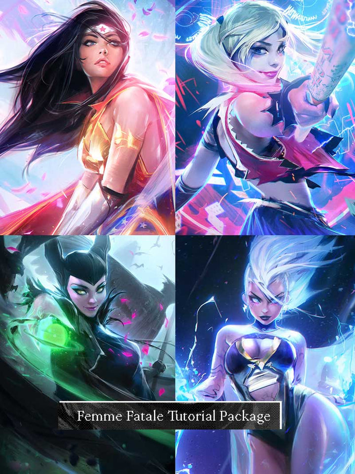 Femme Fatale Tutorial Package