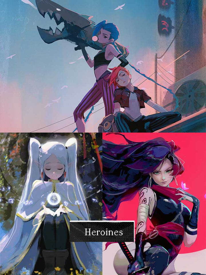 Heroines Tutorial Package