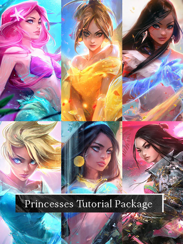 Princesses Tutorial Package