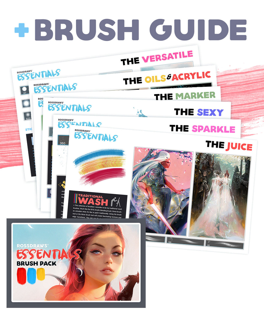 Rossdraws' Essentials Brush Pack
