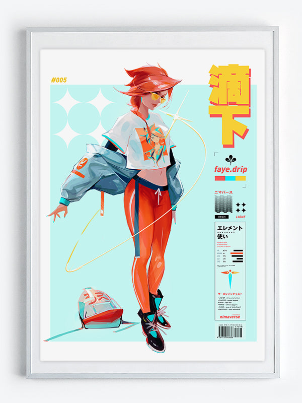 Drip Print Set [Nima & Faye]