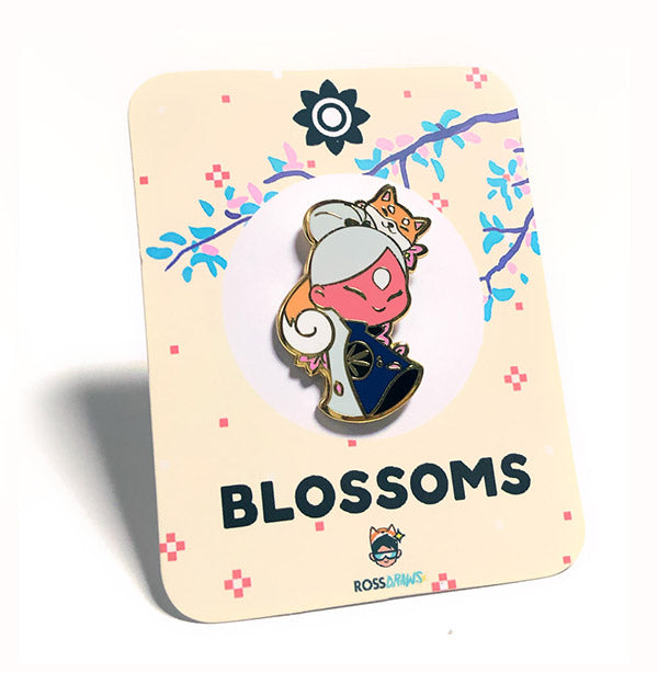 Blossoms Pin