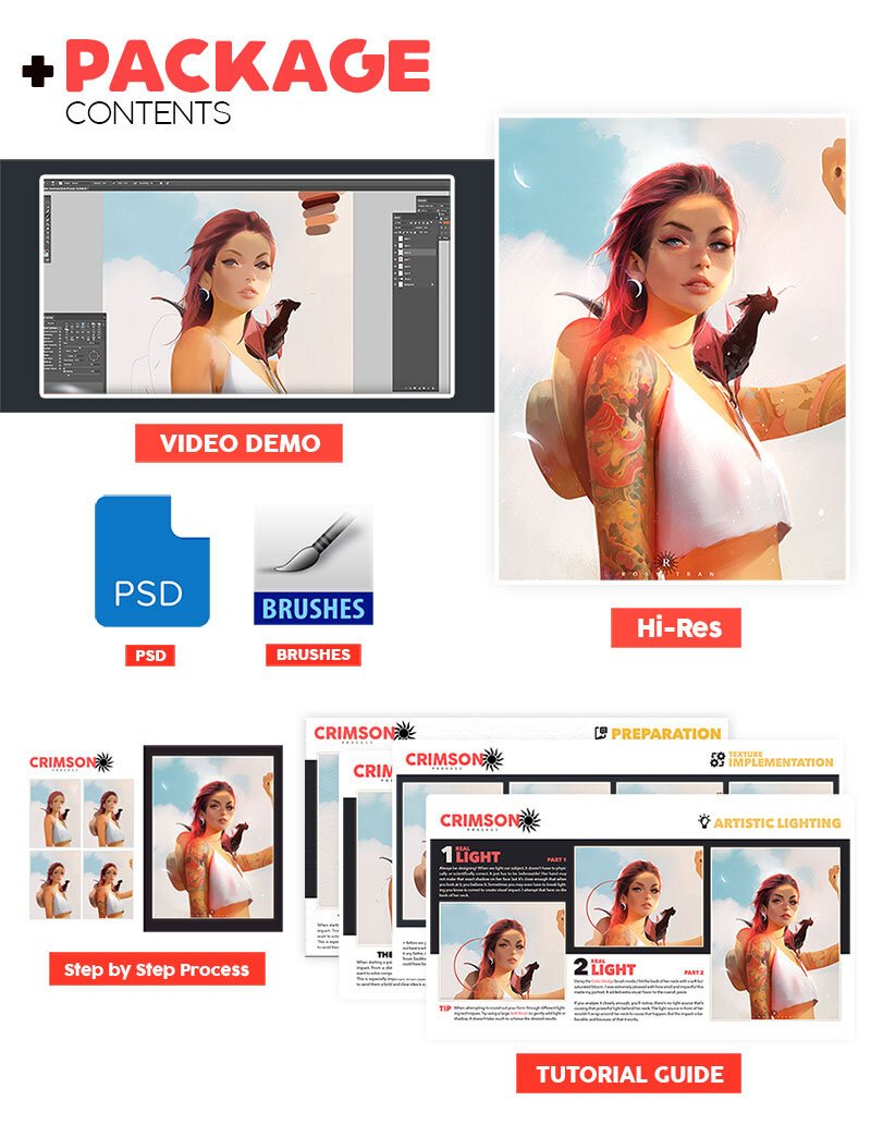 Story Scene Illustration Package