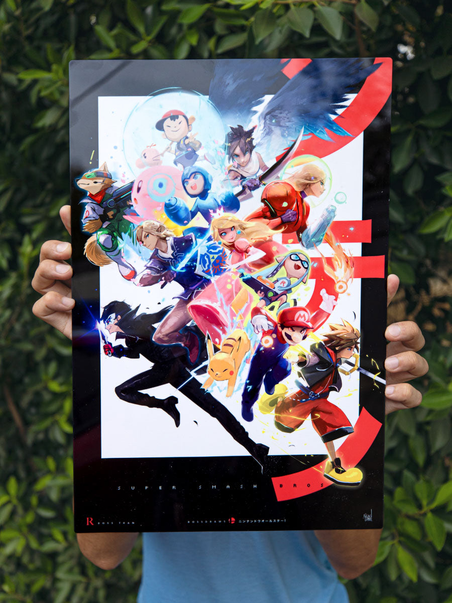 Super Smash! Metal Print