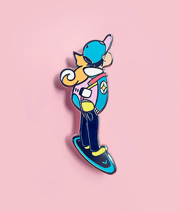 Star Surfer Pin