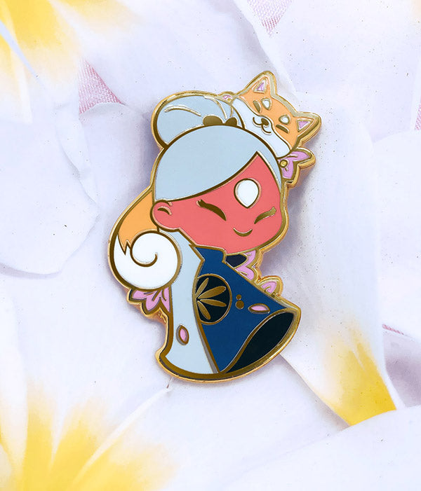 Blossoms Pin